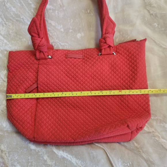Quilted Red Tote Bag - Picture 6 of 12